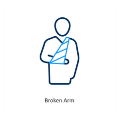 broken arm