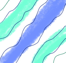 Colorful watercolor abstract texture art design and 