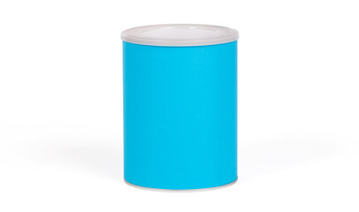 Baby milk powder in can that is open