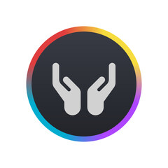 Hands - Pictogram (icon) 