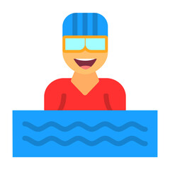 Swimmer Icon