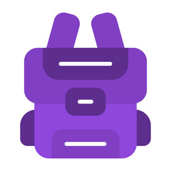 Obraz premium Backpack Icon