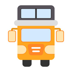 Double Decker Bus Icon