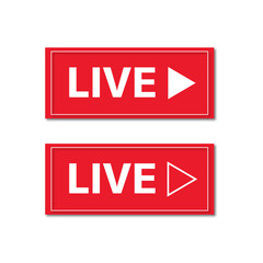 sign with arrowб live label