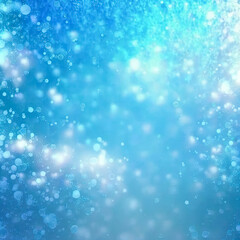 Fototapeta premium Abstract background bokeh or blurred background with beautiful blue color