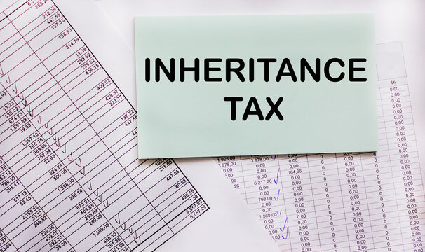 Paper feed with conceptual taxable text. Text written on documents