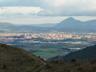 View of Pamplona. Iza, Berrioplano