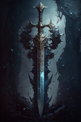 powerful magic sword