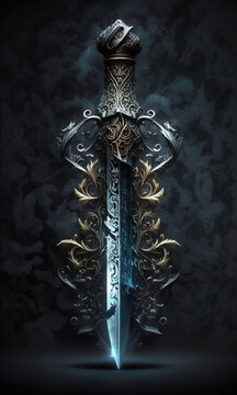 powerful magic sword