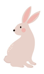Fototapeta na wymiar Cute rabbit