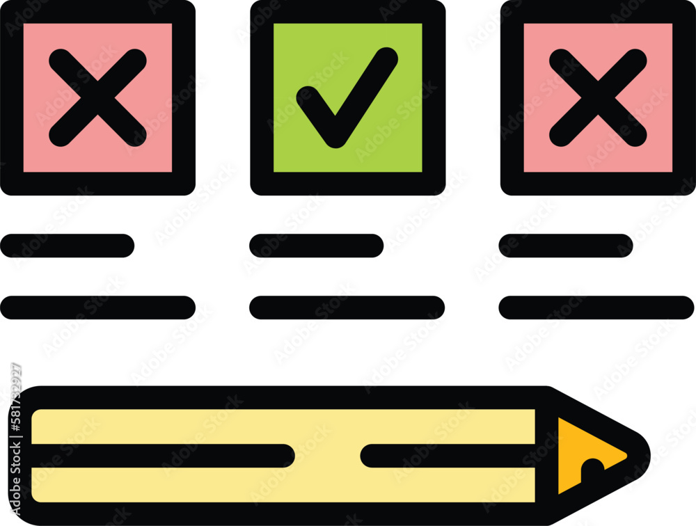 Poster task schedule icon. outline task schedule vector icon for web design isolated on white background co