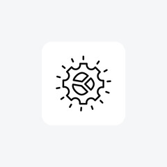 Seo, web, fully editable vector fill icon

