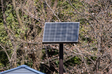 公園の太陽光発電