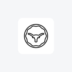 Event, holidays, fully editable vector fill icon

