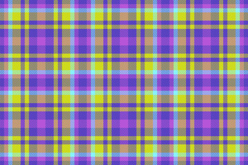Check vector background. Seamless tartan fabric. Textile texture pattern plaid.