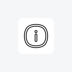 Caution, danger, fully editable vector fill icon

