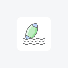 Water game icon fully editable vector icon

