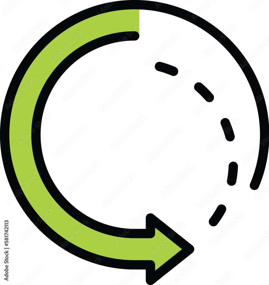 Poster backup process icon. outline backup process vector icon for web design isolated on white background 
