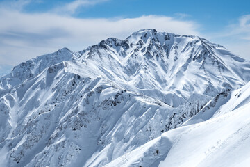 美しき冬の山