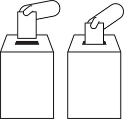 選挙、申し込み、抽選、くじ引きなどに様々な目的で使える投票箱、抽選箱