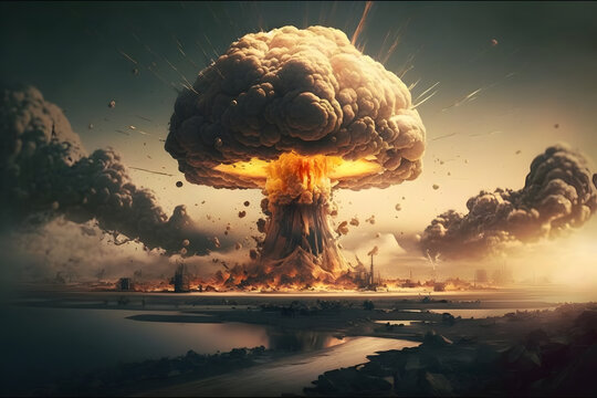 Nuclear bomb Explosion