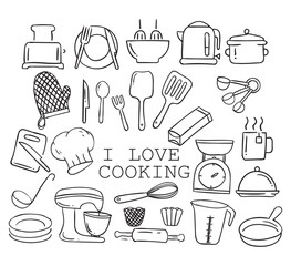 Fototapeta na wymiar I love cooking vector. Suitable for cooking icon.sign or symbol.
