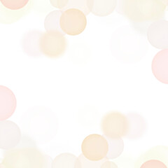 Bokeh effect transparent background, light effect