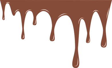 Melting Chocolate illustration, melted chocolate