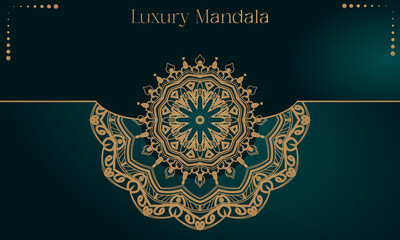 Creative and Simple Premium Mandala Background Design Template