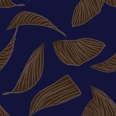 Obraz premium Tropical Leaf Seamless Pattern Design