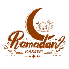 Ramadan Lettering