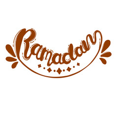 Ramadan Lettering