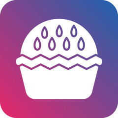 Vector Design Apple Pie Icon Style