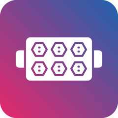 Vector Design Baking Tray Icon Style