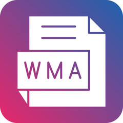 Vector Design WMA Icon Style