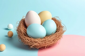 eggs in a nest