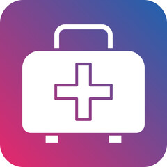 Obraz premium Vector Design First Aid Kit Icon Style