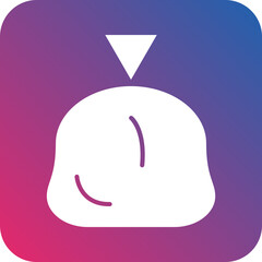 Vector Design Garbage Bag Icon Style