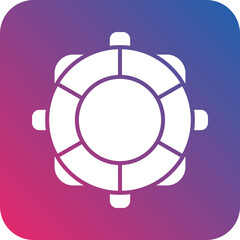 Obraz premium Vector Design Lifebuoy Icon Style