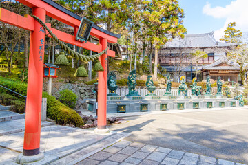 Naklejka premium 【奈良県】奈良市 霊山寺 (2023/03/10撮影)