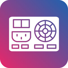 Vector Design Power Supply Icon Style