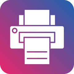 Vector Design Printer Icon Style