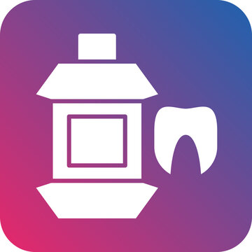recommend clip art: Vector Design Mouthwash Icon Style