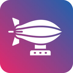 Vector Design Zeppelin Icon Style © designing ocean