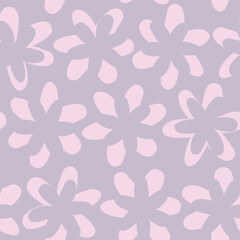 Floral Seamless Pattern Design Background