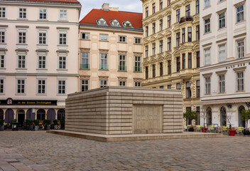 Jewish Museum on Judenplatz square, Vienna, Austria