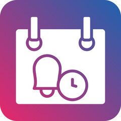 Vector Design Reminder Icon Style