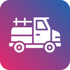 Vector Design Pickup Truck Icon Style
