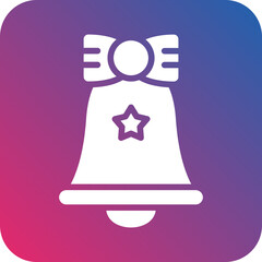 Vector Design Birthday Bell Icon Style