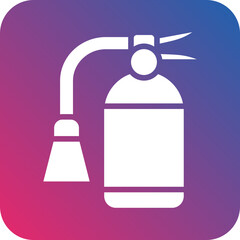 Vector Design Fire Extinguisher Icon Style